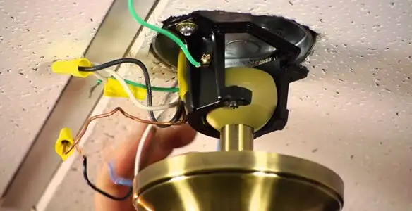 Ceiling fan wiring repair and electrical connection service in San Antonio, TX