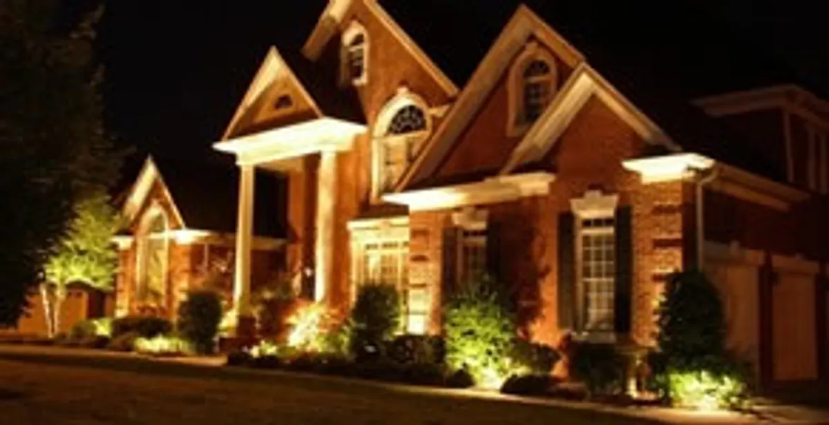 electrician services providing professional exterior electrical lighting in San Antonio, TX