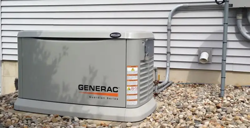 generator installation service featuring outdoor standby generator setup by licensed electricians in San Antonio, TX