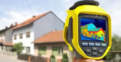 home energy audit service performing exterior thermal inspection to identify energy loss in San Antonio, TX