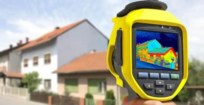 home energy audit service performing exterior thermal inspection to identify energy loss in San Antonio, TX