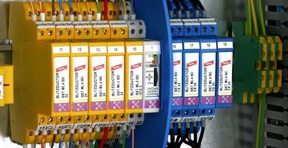 lightning surge protection equipment integrated into electrical system by certified electricians in San Antonio, TX