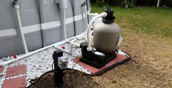 pool pumps service with professionally installed pool pump and filtration system in San Antonio, TX