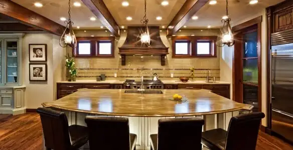 Finished recessed lighting installation providing balanced indoor lighting in San Antonio, TX