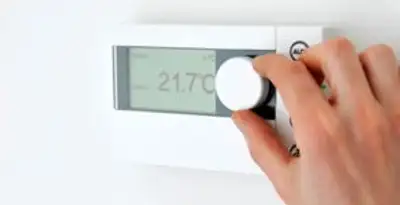 Thermostat installation service with professional adjusting temperature control in San Antonio, TX