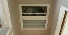 whole house fan installation services with ceiling-mounted ventilation system in San Antonio, TX